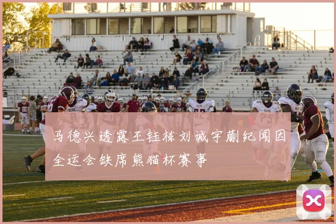 马德兴透露王钰栋刘诚宇蒯纪闻因全运会缺席熊猫杯赛事
