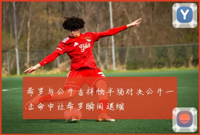 希罗与公牛吉祥物半场对决公牛一击命中让希罗瞬间退缩