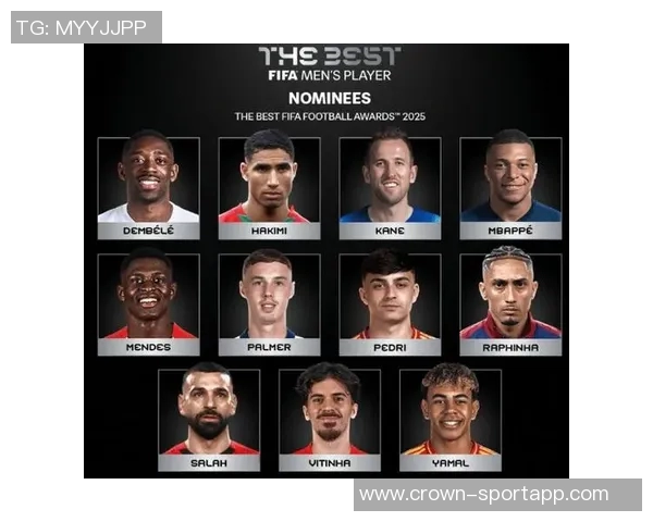 萨拉赫年度最佳球员投票结果揭晓阿什拉夫登贝莱姆巴佩名列前茅